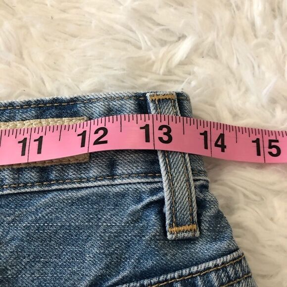 ADRIANO GOLDSHMIED HIGH RISE EMERY DENIM SKIRT s27 - Picture 9 of 13